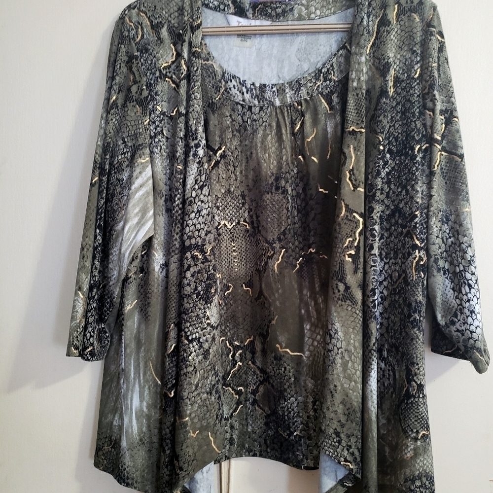 TANJAY two pieces blouse